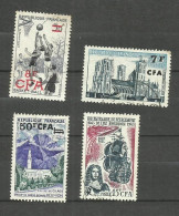 Réunion N°326, 347, 352A, 365 Cote 4.50€ - Oblitérés