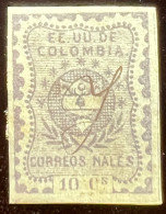 Kolumbien 1866: 1866/67 Definitives Mi:CO 40 - Colombia