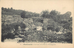 MONTSAUCHE - La Cure Et Le Pont De Champgazon - 7 BF - Montsauche Les Settons