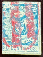 Kolumbien 1866: 1866/67 Definitives Mi:CO 41 - Colombia