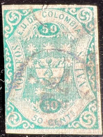 Kolumbien 1866: 1866/67 Definitives Mi:CO 42 - Colombia