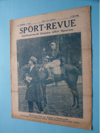 SPORT-REVUE ( 1ste Jaargang - Nr. 20 - 16 Mei 1920 ) Zie Scans Voor/midden & Achter Pagina ! - Andere & Zonder Classificatie