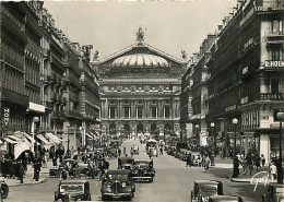 Automobiles - Paris - Théatre De L'Opéra - CPSM Grand Format - Voir Scans Recto-Verso - PKW