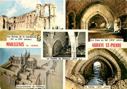 85 - Maillezais - L'Abbaye Saint Pierre - Multivues - Carte Neuve - CPM - Voir Scans Recto-Verso - Maillezais