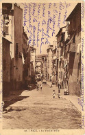 06 - Nice - La Vieille Ville - Animée - Correspondance - CPA - Voir Scans Recto-Verso - Life In The Old Town (Vieux Nice)