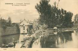 CPA -Portugal - THOMAR - TOMAR - Barraca De Banhos E Azenha - Ref. N° 1293 * 2 Scans - Santarem