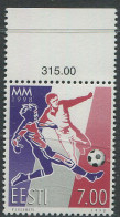 Estonia:Unused Stamp Football World Championships 1998, MNH - 1998 – Frankreich