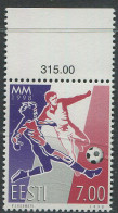 Estonia:Unused Stamp Football World Championships 1998, MNH - 1998 – France