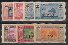 MAURITANIE - 1924-27 - N°YT. 50 à 56 - Série Complète - Neuf Luxe ** / MNH / Postfrisch - Nuevos