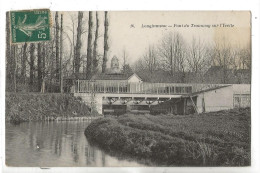 Longjumeau (91) : Le Pont Du Tramway Sur L'Yvette En 1905 PF. - Longjumeau