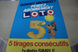 Affiche Loto BARBEROUSSE - Afiches