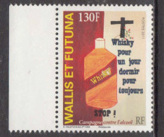 2011 Wallis & Futuna Health Campaign Against Alcohol  Complete Set Of 1 MNH - Ongebruikt