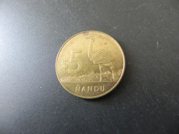 Uruguay 5 Pesos 2014 - Nandu - Uruguay