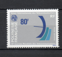 POLYNESIE  PA  N°  136   NEUF SANS CHARNIERE COTE  7.10€    TELECOMMUNICATIONS - Neufs