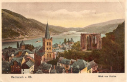 BACHARACH A. RH. - BLICK VON NORDEN - CARTOLINA FP SPEDITA NEL 1926 - Bacharach