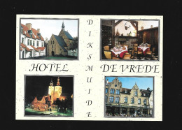 Diksmuide Hotel De Vrede Foto Prentkaart Htje - Diksmuide