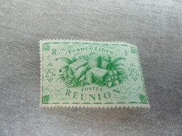 Série De Londres - France-Libre - Réunion  - 25c. - Yt 235 - Vert-jaune - Neuf Sans Trace De Charnière - Année 1943 - - Unused Stamps