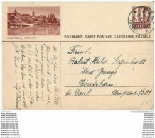 103 - 72 - Entier Postal Avec Illustration "Murten-Morat" Cachet à Date Belp 1942 - Entiers Postaux