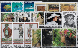 POLYNESIE FRANCAISE - ANNEE COMPLETE 1983 - NEUF** MNH - Neufs