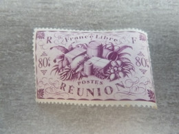 Série De Londres - France-Libre - Réunion  - 80c. - Yt 238 - Lilas - Neuf Sans Trace De Charnière - Année 1943 - - Neufs