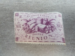 Série De Londres - France-Libre - Réunion  - 80c. - Yt 238 - Lilas - Neuf Sans Trace De Charnière - Année 1943 - - Unused Stamps