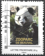 Montimbramoi Panda Zooparc De Beauval - Lettre Prioritaire 20g - Oblitéré Sur Support - Sonstige & Ohne Zuordnung