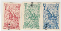 ERROR/PROOF  Shipka /No Gum/ IMP. /Mi: 62, 63, 64 /Bulgaria 1902 - Errors, Freaks & Oddities (EFO)