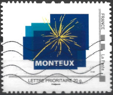 Montimbramoi Logo De La Ville De Monteux (Vaucluse) - Lettre Prioritaire 20g - Oblitéré Sur Support - Autres & Non Classés