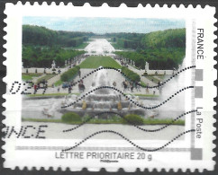 Montimbramoi Jardin Du Château De Versailles - Lettre Prioritaire 20g - Oblitéré Sur Support - Autres & Non Classés