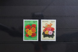Island 1051-1052 Postfrisch Blumen #RQ251 - Sonstige & Ohne Zuordnung