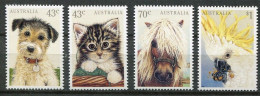 Australien Australia Mi# 1257-60 Postfrisch MNH - Fauna Pets - Other & Unclassified