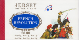 Jersey Markenheftchen 0-31, Französische Revolutionäre French Revolution, ** - Jersey