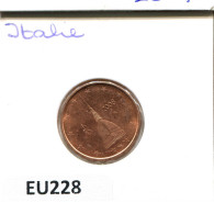 2 EURO CENTS 2008 ITALY Coin #EU228.U.A - Italie
