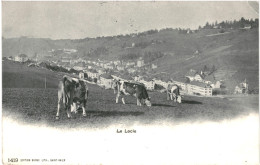 CPA Carte Postale Suisse Le Locle  Vaches 1904 VM78934 - Le Locle