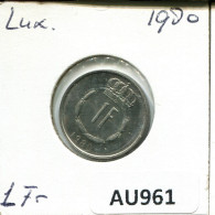 1 FRANC 1980 LUXEMBURG LUXEMBOURG Münze #AU961.D.A - Luxembourg