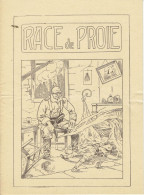 Race De Proie Par Henri D'Orcines - Illustrations De Niezab - Lunéville (Meurthe-et-Moselle) - 1914-18 (Guerre Mondiale) - 1914-18