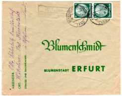 DR 1937, Landpost Stpl. WIKOLINE über Herrnstadt Kr. Guhrau Auf Brief M. 12 Pf.  - Lettres & Documents