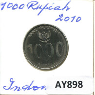 1000 RUPIAH 2010 INDONESIA Moneda #AY898.E.A - Indonesien