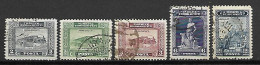 TURQUIE    -    1929.   Y&T N° 744 à 748 Oblitérés  . - Used Stamps