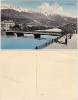 Ansichtskarte Innsbruck Partie An Der Innbrücke 1914  - Innsbruck