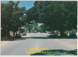 WESTERN AUSTRALIA WA Moreton Terrace Main Street DONGARA MDS Midge W6-91 Postcard C1980s - Otros & Sin Clasificación