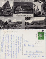 Ansichtskarte Goslar Brusttuch, Jugendherberge, Kaiser-Haus, Markt 1959 - Goslar