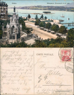 Ansichtskarte Genf Genève Monument Brunswick 1909 - Sonstige & Ohne Zuordnung