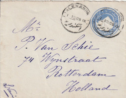 Egypte Entier Postal Alexandria Pour La Hollande 1905 - 1866-1914 Khédivat D'Égypte