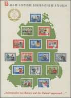 Block 19 Jubiläum 15 Jahre DDR 1964, Ungezähnt ** Wie Verausgabt Ohne Gummi - Unused Stamps