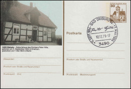 Berlin PP 78/6 Nieheim - Geburtsort P. Hille Passender SSt Bad Driburg 10.12.79 - Ecrivains