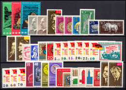 1084-1153 DDR-Jahrgang 1965 Komplett, Postfrisch ** / MNH - Annual Collections