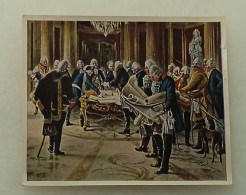 Bilder Deutscher Geschichte-Friedrich Der Große Halt Kriegsrat Mit Seinen Generalen-August 1756. - Histoire
