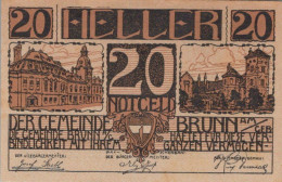 20 HELLER 1920 Stadt BRUNN AM GEBIRGE Niedrigeren Österreich Notgeld #PE966 - [11] Emisiones Locales