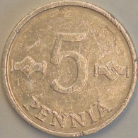 Finland - 5 Pennia 1978, KM# 45a (#3911) - Finland